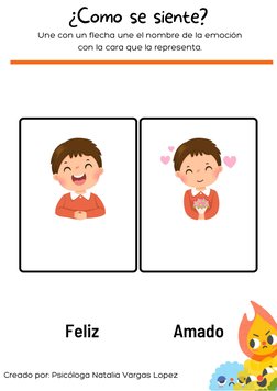 Cuadernillo de Emociones para Niños | PDF | Sicología | Las emociones
