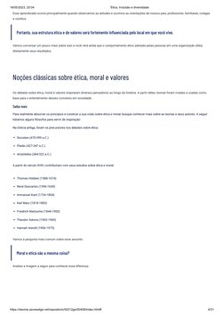 16/05/2023, 20:04
Ética, Inclusão e diversidade
https://stecine.azureedge.net/repositorio/00212ge/00409/index.html#
4/31
Esse