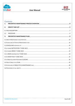 Plant Maintenance User Manual: PM Process | PDF | Systems Engineering ...