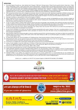 INSTRUCTIONS:
1.
Prescribed Original ID proofs are:- Voter Identity Card / Passport / PAN Card / Driving License / Photo ID c