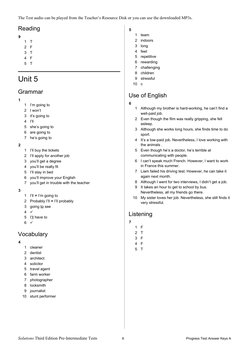 Progress Test Answer Keys A | PDF