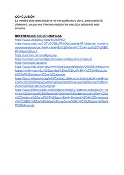 CONCLUSIÓN
La verdad este tema todavía no me queda muy claro, pero pronto lo
dominaré, ya que me interesa realizar los circui