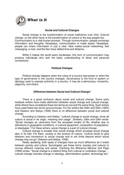 UCSP-11 - Q3 - Module-2 - Social, Cultural and Political Change | PDF ...