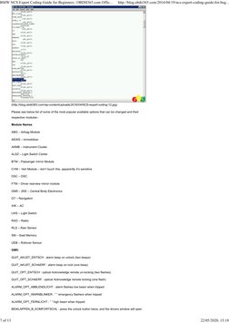 (http://blog.obdii365.com/wp-content/uploads/2016/04/NCS-expert-coding-12.jpg)
Please see below list of some of the most popu