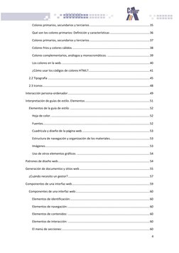 4 
 
Colores primarios, secundarios y terciarios. ........................................................................