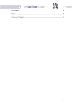 6 
 
Resumen final.........................................................................................................