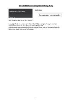 Meraki MX High Availability Configuration Guide | PDF | Ip Address ...