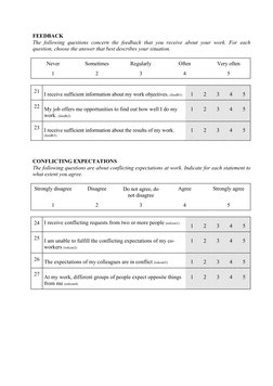 Job Demands Questionnaire.pdf Job Demands-Resources Questionnaire | PDF | Psychology | Psychological ...