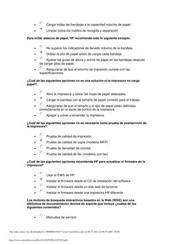 • 
 Cargar todas las bandejas a la capacidad máxima de papel. 
• 
 Limpiar todos los rodillos de recogida y separación. 
Para