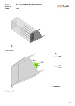 Steel Rafter Rod Connection RCC Column & Steel Rafter Connection | PDF