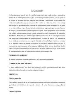 4
INTRODUCCIÓN
En forma personal nace la idea de contribuir un proyecto que pueda ayudar a responder a
muchas de las interrog
