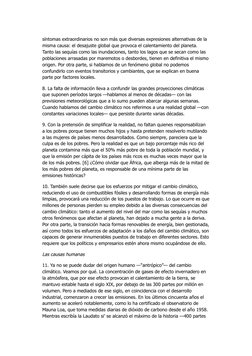 síntomas extraordinarios no son más que diversas expresiones alternativas de la
misma causa: el desajuste global que provoca