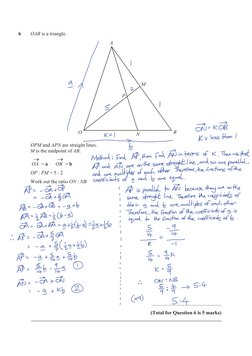 Gcse Vector Rato Questions GCSE Vector Ratio Problems | PDF | Classical Geometry | Analytic Geometry