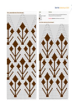 Seto Hat by Raina Kruus © 2019  
4 
                  
           
Chart 1, Longer length version. Picture shown page 1:
/
/