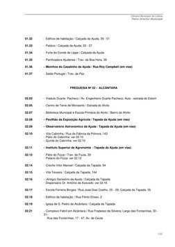 Câmara Municipal de Lisboa 
Plano Director Municipal 
 
106
 
01.32 
- Edifício de habitação / Calçada da Ajuda, 39 - 51