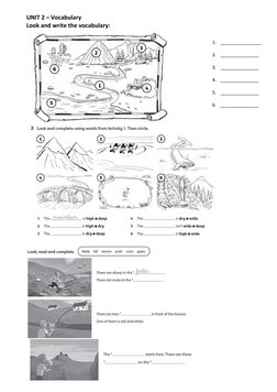 UNIT 2 – Vocabulary 
Look and write the vocabulary:
1.
________________
2.
_______________
3.
_______________
4.
____________