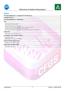 Python Essentials 1: PCEP-30-02 Guide | PDF | Python (Programming ...