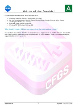 Python Essentials 1: PCEP-30-02 Guide | PDF | Python (Programming ...
