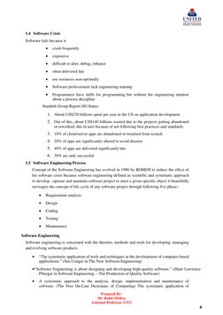 KCS-601 Software Engineering Unit 1 Notes | PDF | Software Development ...
