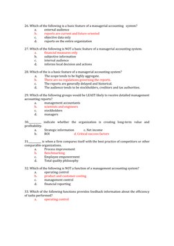 Strategic Cost Management Chapter 2 | PDF