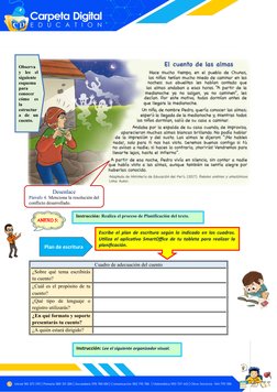 Cuadro de adecuación del cuento
¿Sobre qué tema escribirás
tu cuento? 
¿Cuál es el propósito de tu
cue