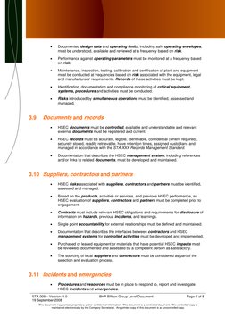 Hsec Matrix BHP HSEC Management Standards Overview | PDF | Risk | Risk Management