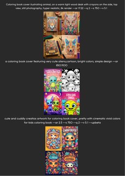 Coloring book cover ilustrating animal, on a warm light wood desk with crayons on the side, top
view, still photography, hy