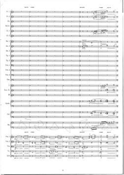 Score オーケストラのための波の盆 (武満徹) | PDF | Art