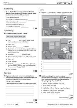 Klasa 4 Unit 7 Test PDF | PDF | Language Arts & Discipline