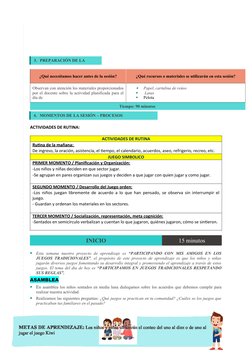 ¿Qué necesitamos hacer antes de la sesión?
¿Qué recursos o materiales se utilizarán en esta sesión?
Observan con atención l