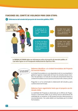 8
Informarse del estado del proyecto de inversión pública (PIP)
Debemos Identificar a la Unidad Formuladora del Proyecto 
de