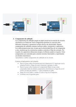 3. Componentes de cableado
Los componentes de cableado juegan un papel crucial en la creación de circuitos
electrónicos en Ti