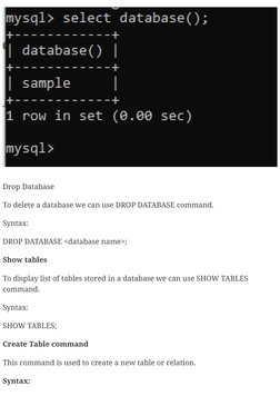SQL Class 12 Notes CBSE Computer Science - Techt6 | PDF | Relational ...