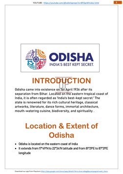 YOUTUBE : https://youtube.com/@odishapreps?si=BPOpJWVu0zz-lsHd 
 
Download our app from Playstore https://play.google.com/sto