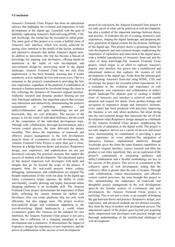 ‭V.Conclusion‬
‭Amazon's‬ ‭Frontend‬ ‭Clone‬ ‭Project‬ ‭has‬ ‭been‬ ‭an‬ ‭educational‬
‭odyssey‬‭that‬‭highlights‬‭the‬‭evolu