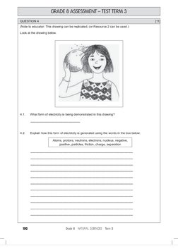 Natural Sciences Test Paper Term 3 | PDF