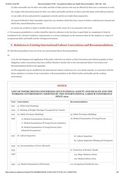 Ilo Checklist.pdf ILO R164: Occupational Safety Guidelines | PDF | Occupational Safety ...