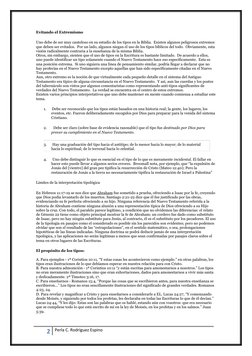Evitando el Extremismo 
Uno debe de ser muy cauteloso en su estudio de los tipos en la Biblia.  Existen algunos peligrosos ex