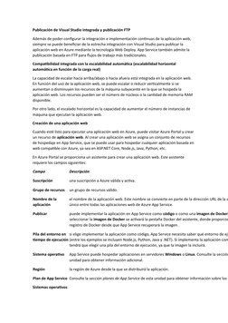 Publicación de Visual Studio integrada y publicación FTP
Además de poder configurar la integración e implementación continuas