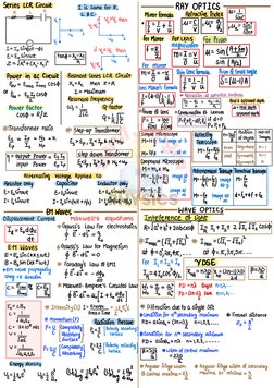 S
u
n
i
l
 
J
a
n
g
r
a
PHYSICS 
Series (CR Circuit
I is same for R,
RAY OPTICS
R
L
C
18 C ·
Mirror formula
Refractive index