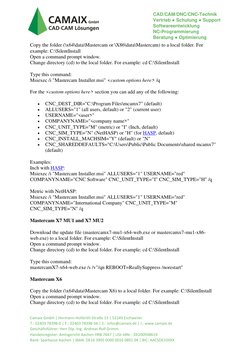 Mastercam 2025 Silent Installation Guide | PDF
