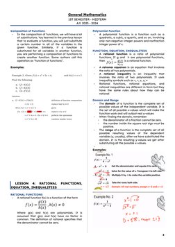 G11 General Mathematics 1st Semester Guide | PDF | Function ...
