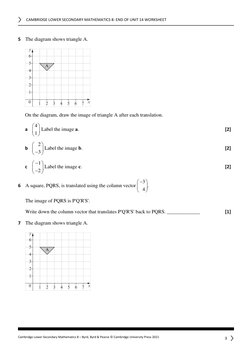 Stage 8 Unit 14 Mathematics Worksheet | PDF | Classical Geometry ...