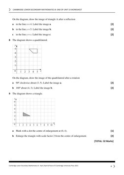 Stage 8 Unit 14 Mathematics Worksheet | PDF | Classical Geometry ...