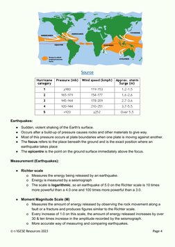  
 
 
 
 
 
 
Source (https://scijinks.gov/hurricane/)
Earthquakes:
●
Sudden, violent shaking of the Earth's surface.
●
Occur