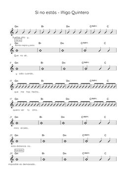 Sueñas
G‹
alto
y...
B¨
D‹
C(“4)
C
Que
G‹
no sé...
B¨
D‹
C(“4)
C
5
y
cuando...
G‹
odio
B¨
D‹
C(“4)
C
9
que
G‹
me
has
hecho...