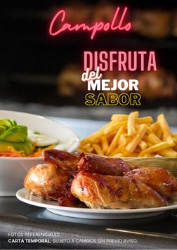 SABOR
MEJOR
del
del
del

FOTOS REFERENCIALES.
CARTA TEMPORAL, SUJETO A CAMBIOS SIN PREVIO AVISO.
