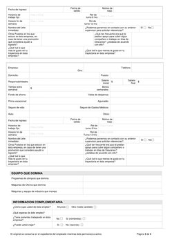El original se conserva en el expediente del empleado mientras éste permanezca activo. 
 
 
 
Página 3 de 4 
Fecha de ingreso