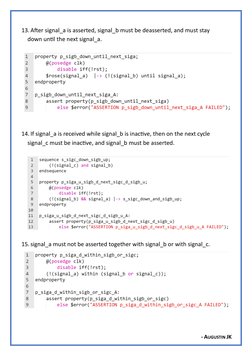 SystemVerilog Assertion Examples | PDF | Information And Communications ...