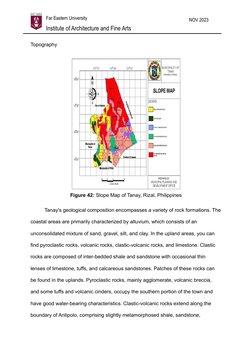NOV 2023
            Far Eastern University
            Institute of Architecture and Fine Arts
Topography
Figure 42: Slope M